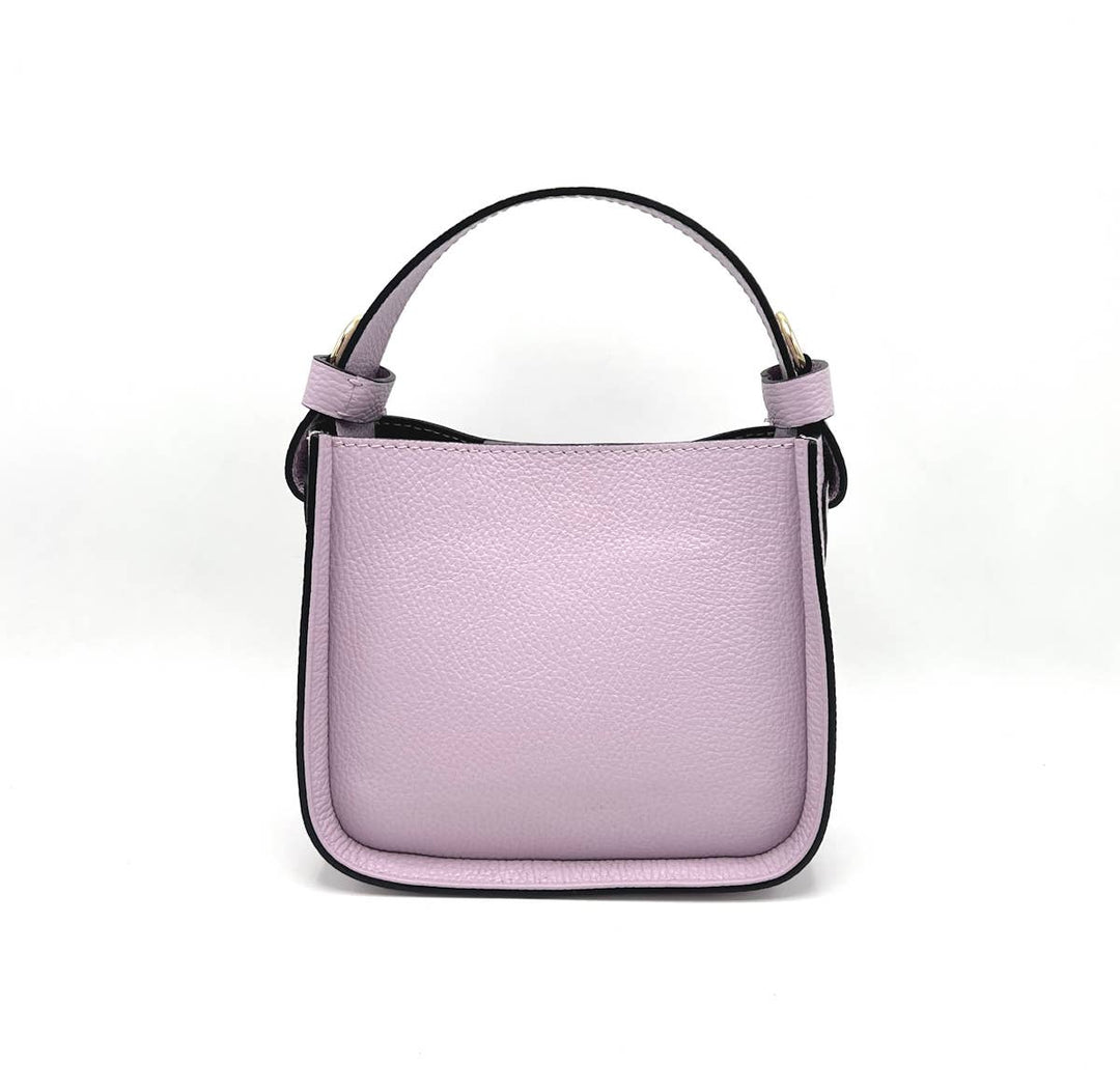 leather bag, Made in Italy, 112303: Blk