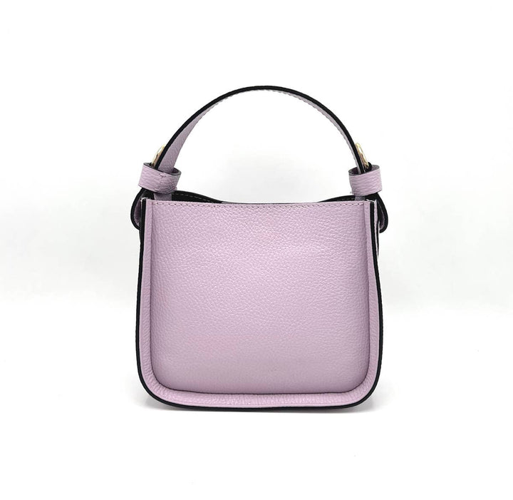 leather bag, Made in Italy, 112303: Blk