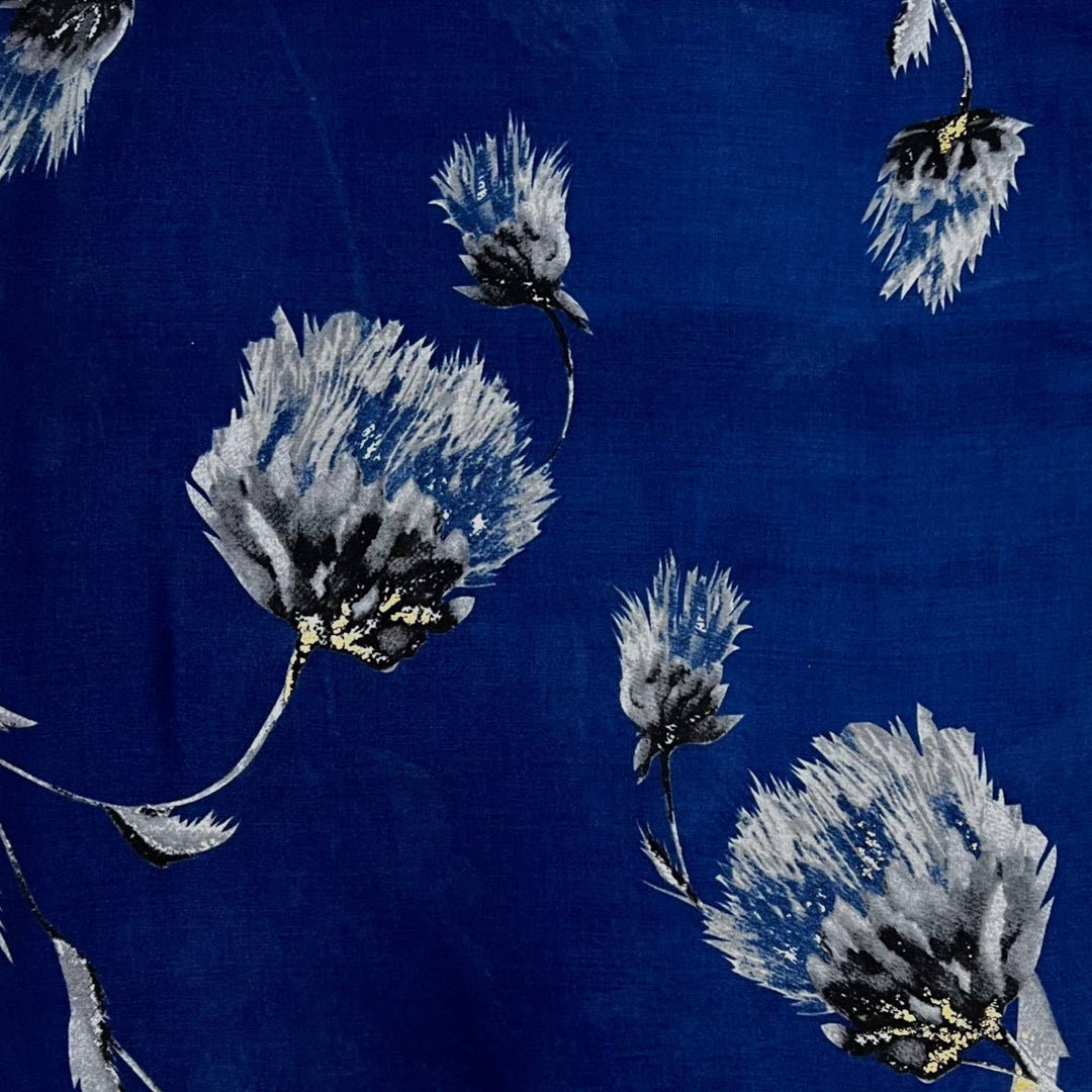 Dusty miller scarf: Black
