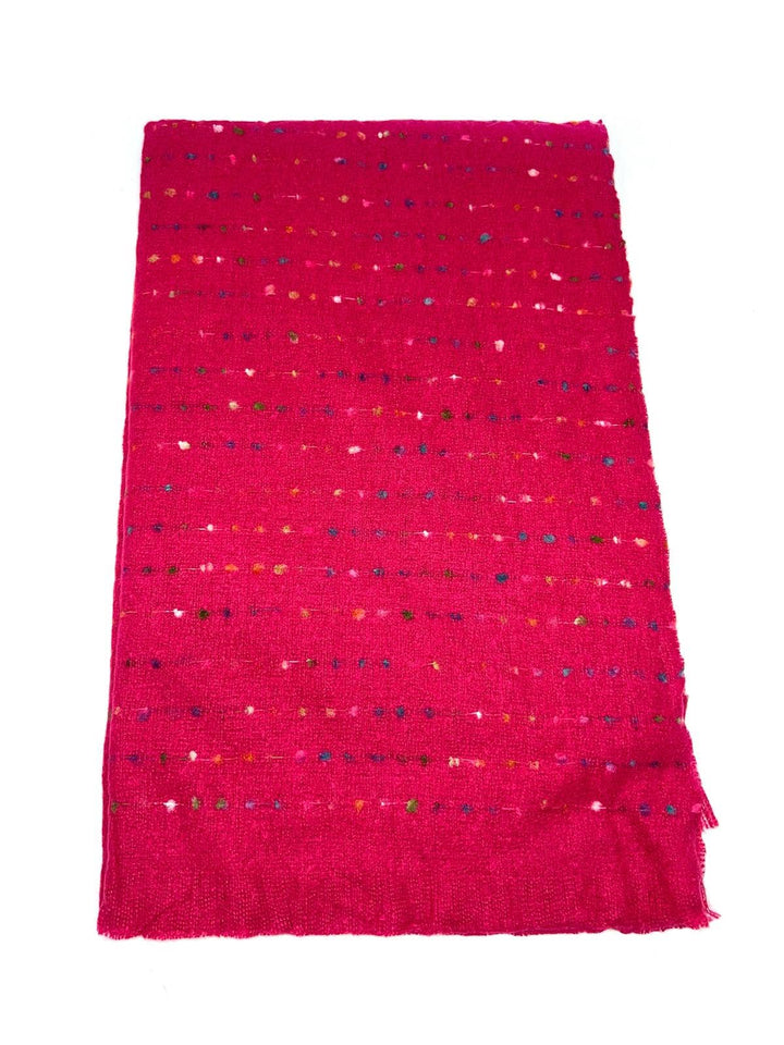 2P-1  scarf: Black