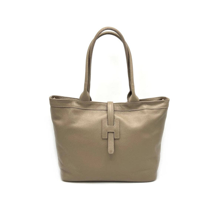 leather Bag, Made in Italy, art. 112605: Blk