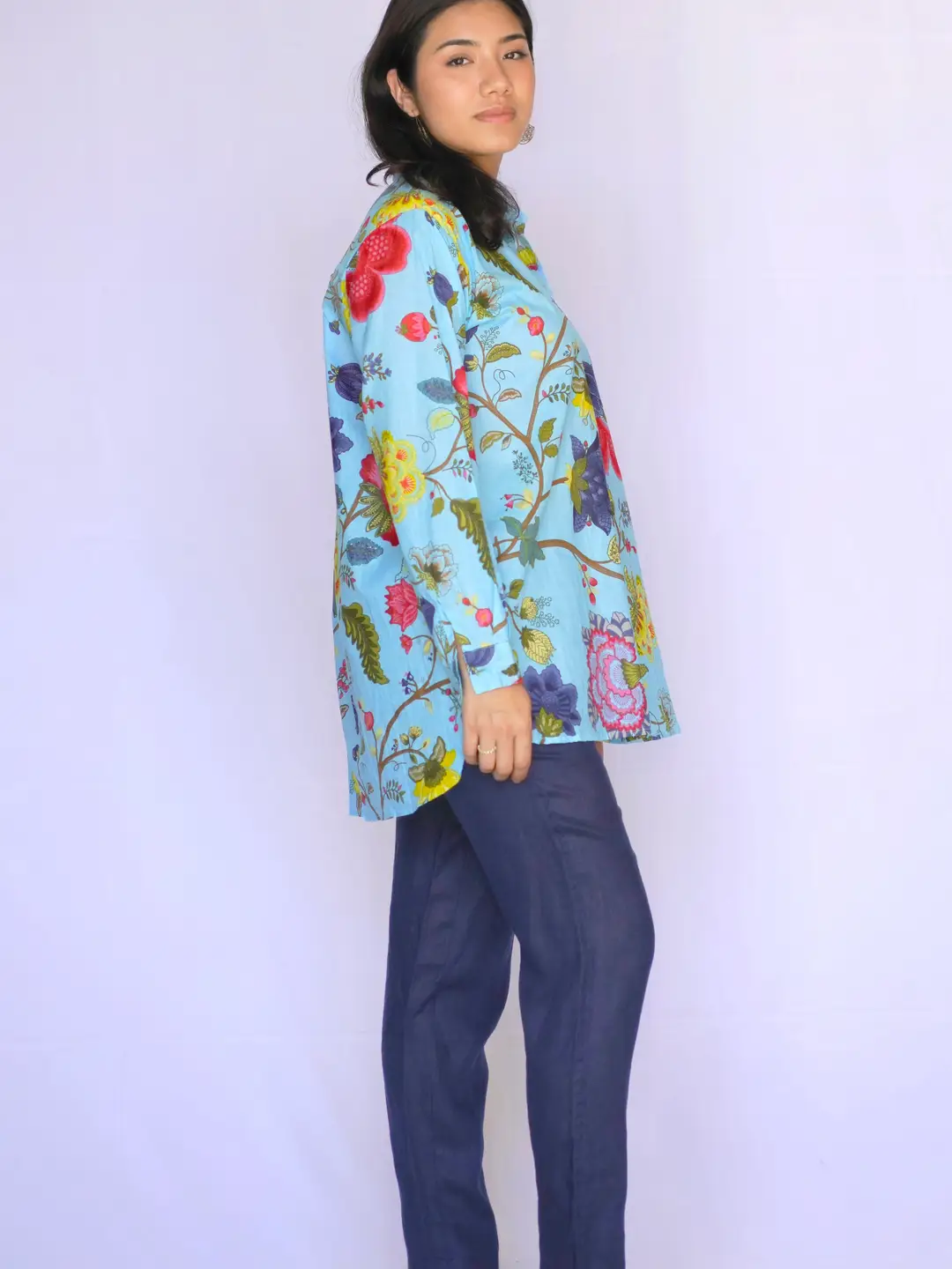 Anoushka Top: Periwinkle / L
