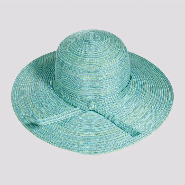 Wide Brim Straw Sun Hat: Spice