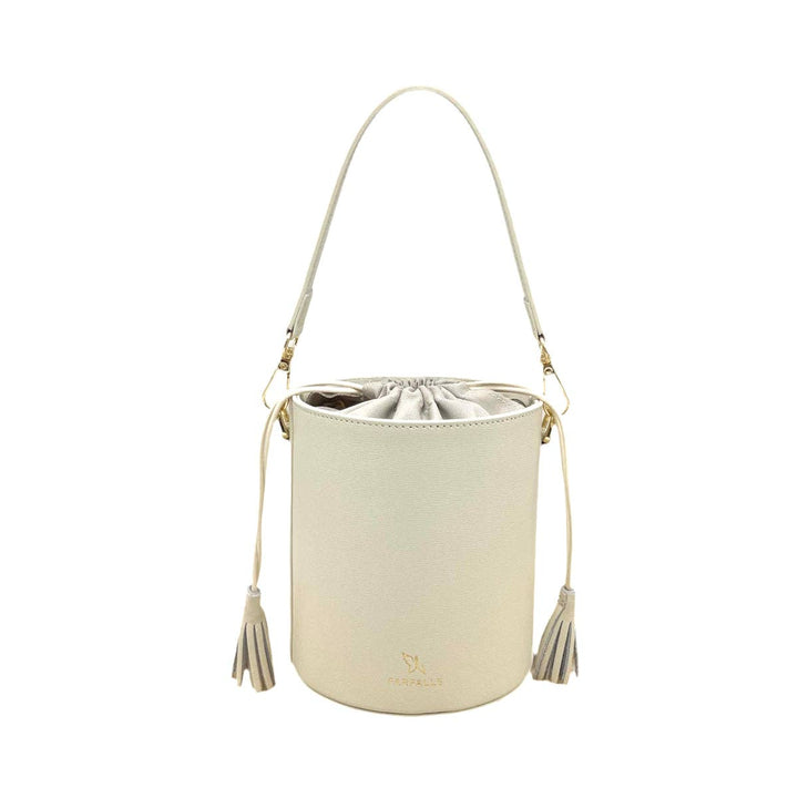 Leather bucket bag, Made in Italy,112613: Blk