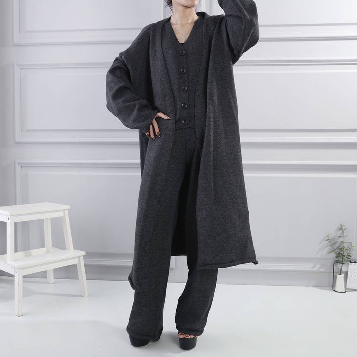 Cashmere Duster Brown
