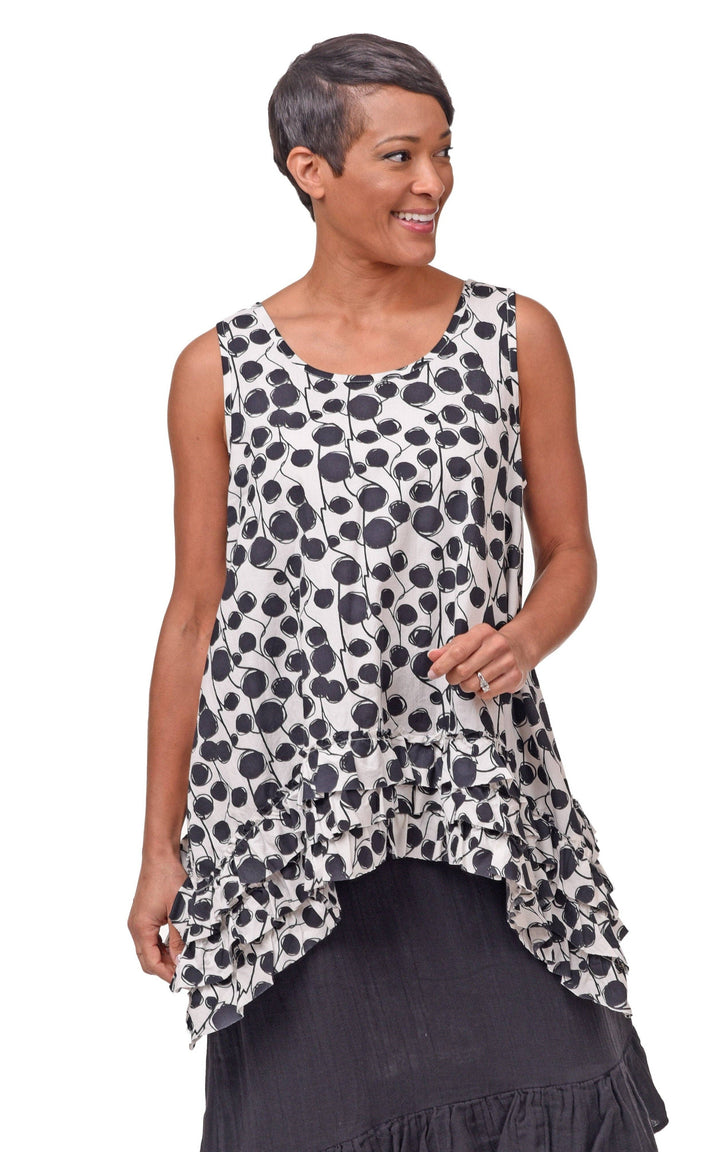 Tulip Clothing - CV3 Lily Tank  in Banyan*: XS