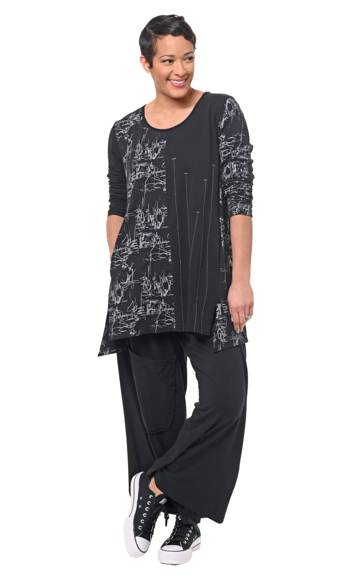 Tulip Clothing - L119 Jacynda in Black Etching*: S