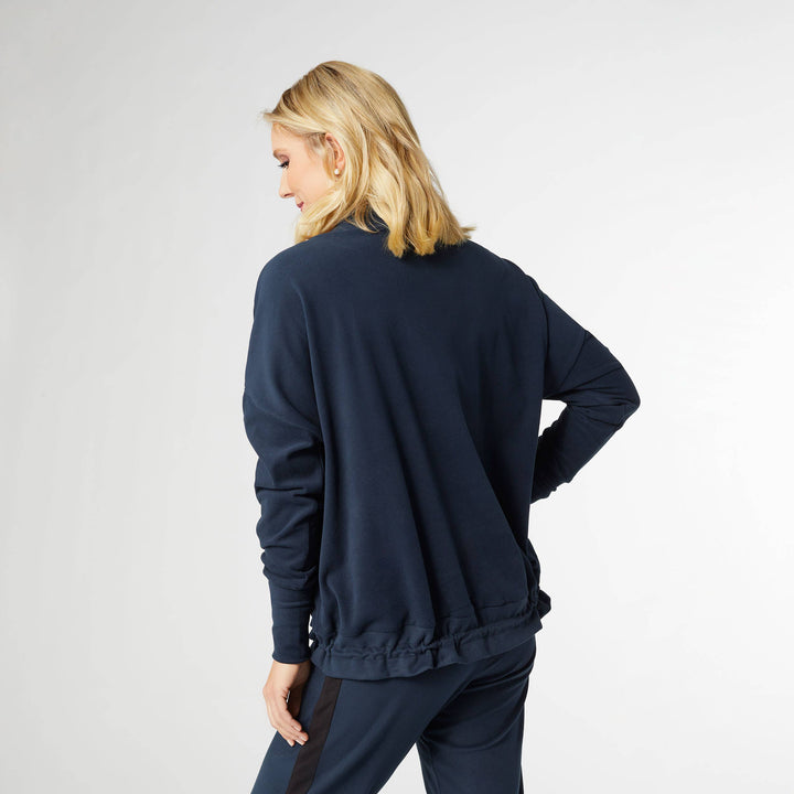 Weekend Brushed Tie Cowl: Lagoon / L/XL