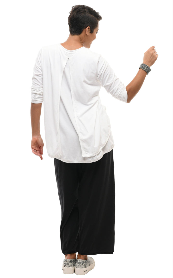 SDM988 Pullover Cream: XS