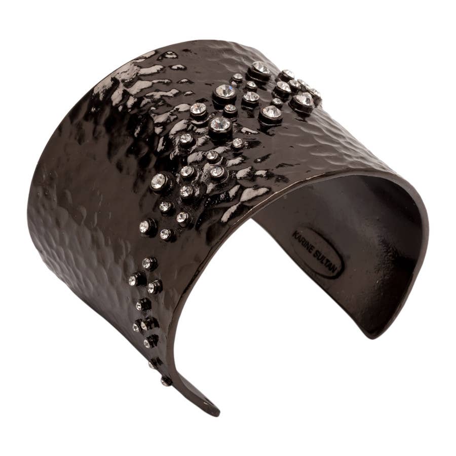 Embellished Cuff/ Pewter