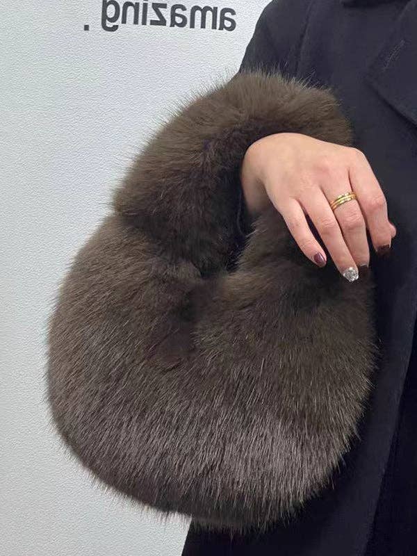Handbags: BEIGE