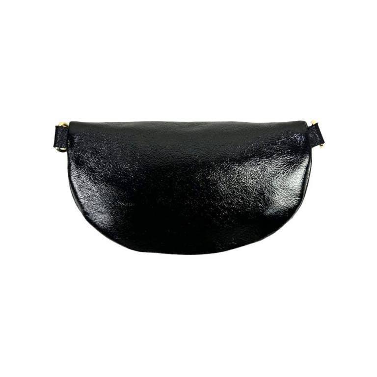 Metallic Leather Waist : Money
