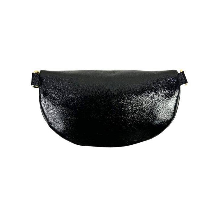Metallic Leather Waist : Money
