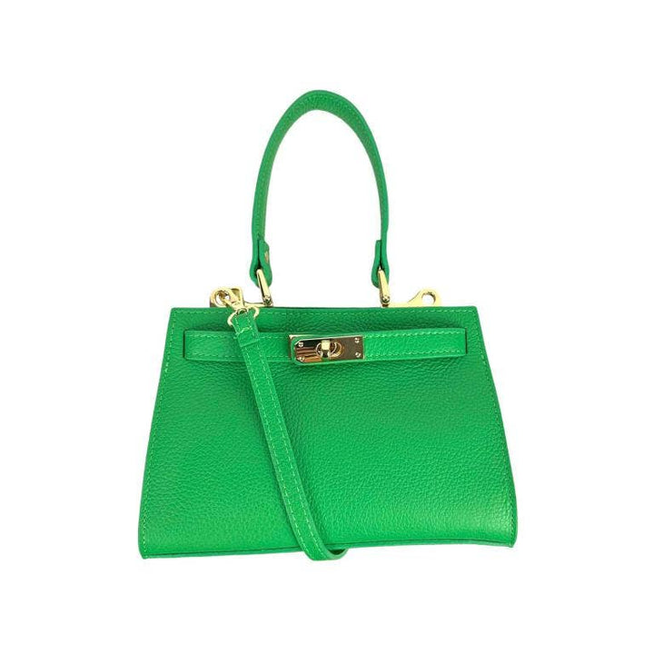 Small leather Bag: Black