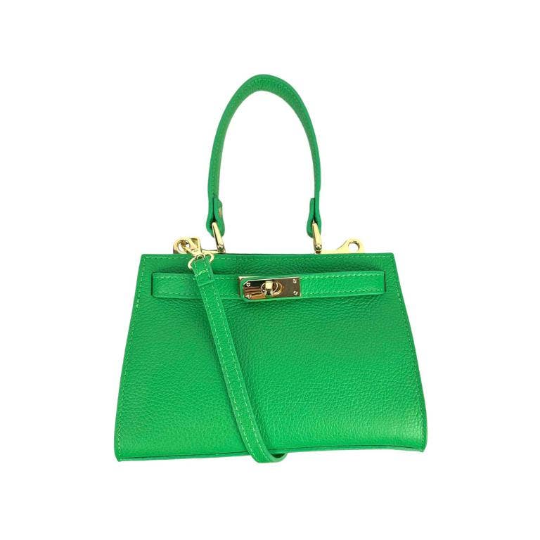 Small leather handbag