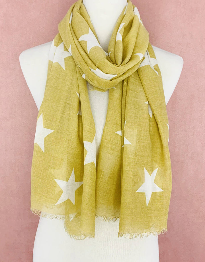 Star Scarf: Blue