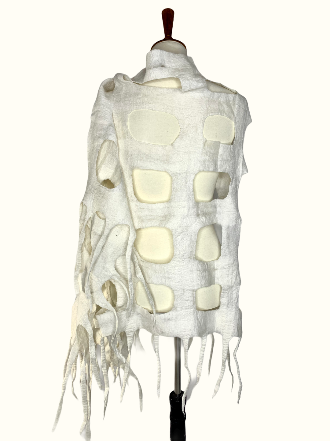 Windowpane Wrap - White