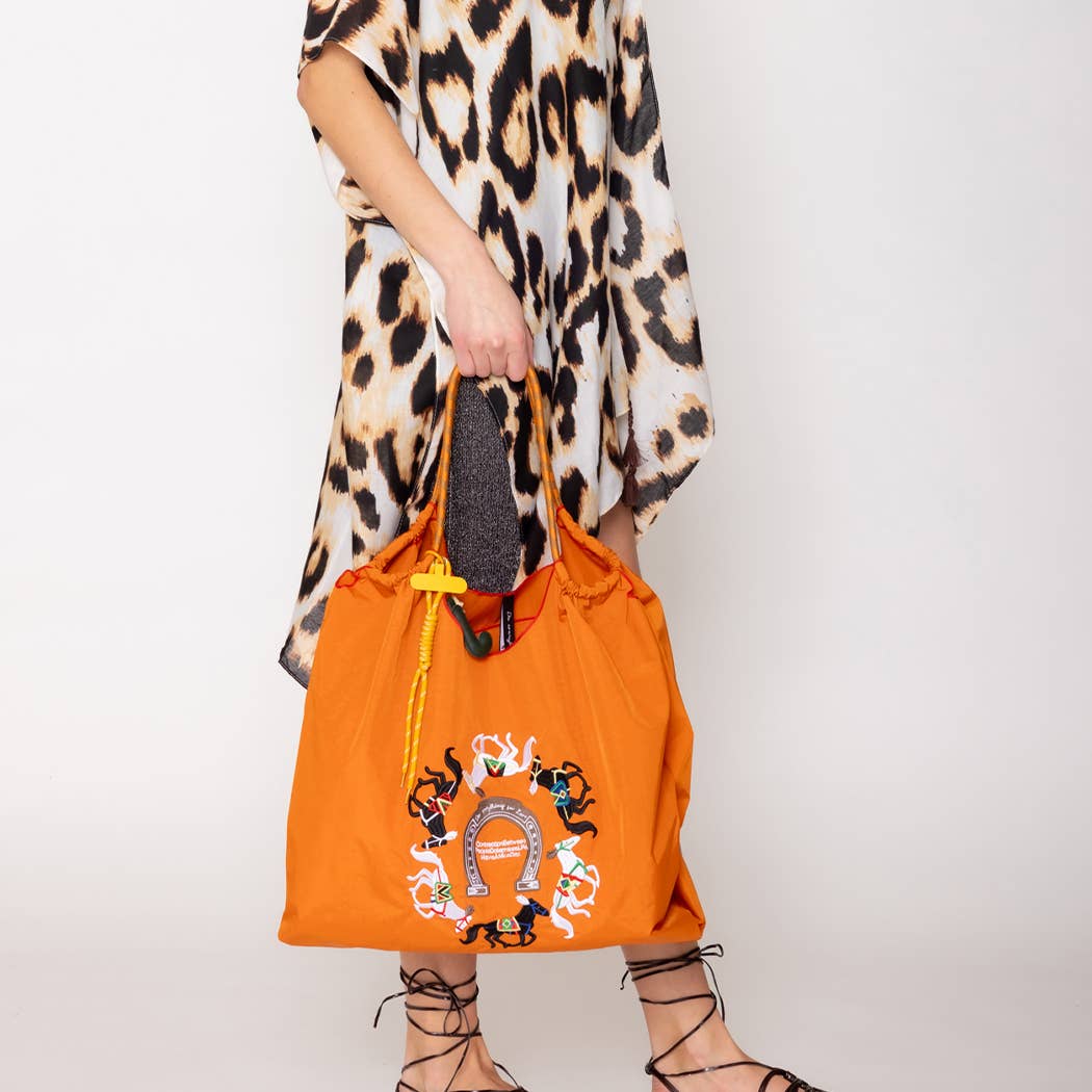 Horse Embroidery Handbag : ORA