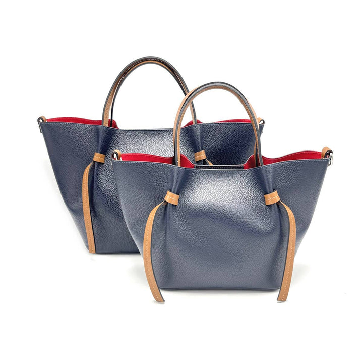 Leather bag, Made in Italy,112544: Taupe
