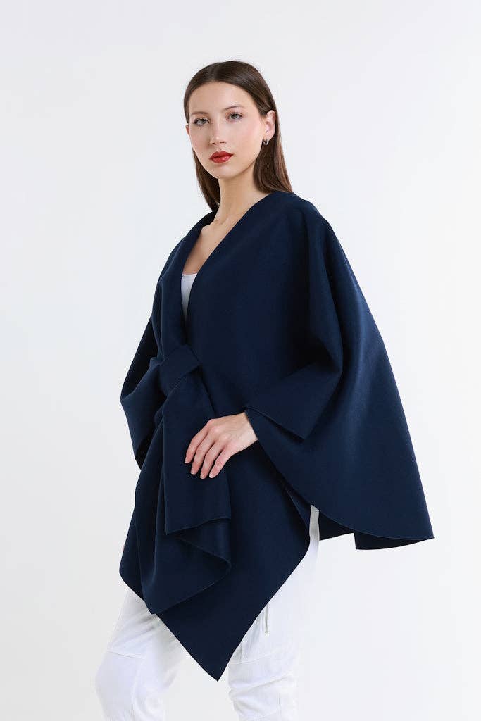 Zoey Wrap (W301):Navy