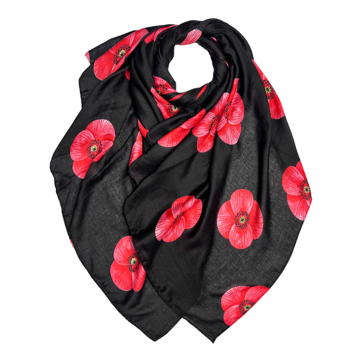 Poppy scarf: Mocca