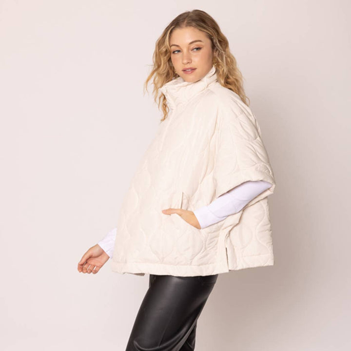 Quilted JKT : BLK / One Size