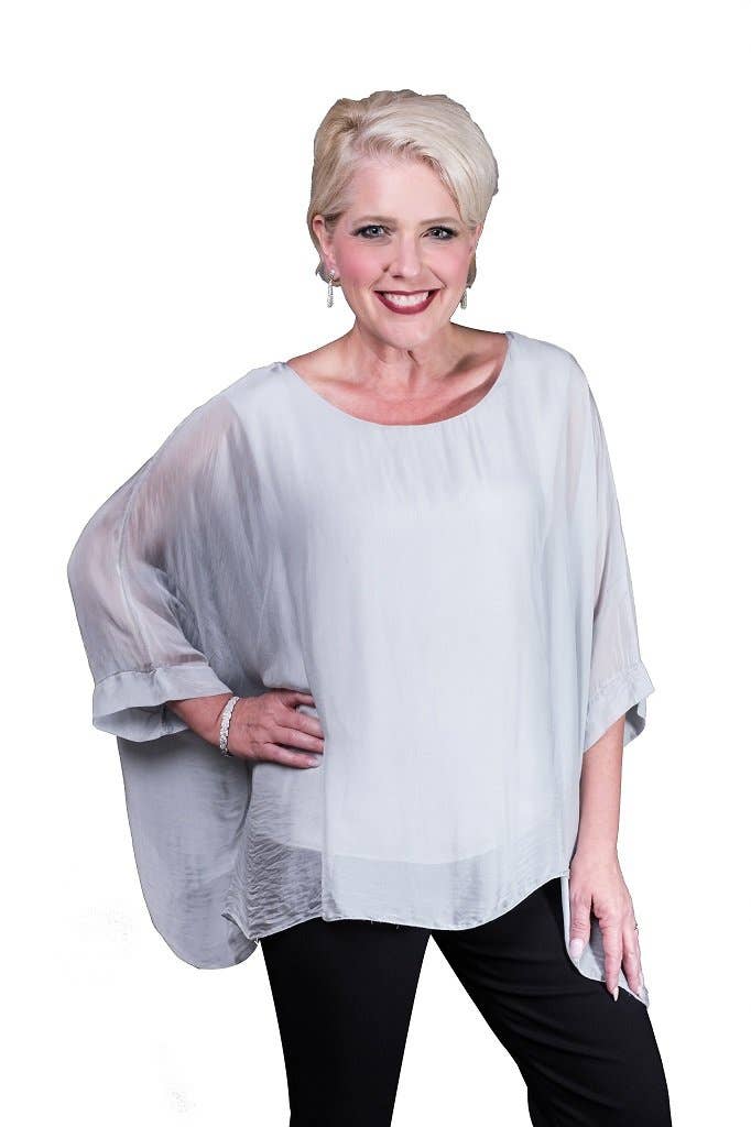 Silk Kaftan (BQ201):Army