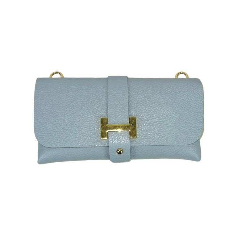 Italian Leather Bag: Suede Fuchsia