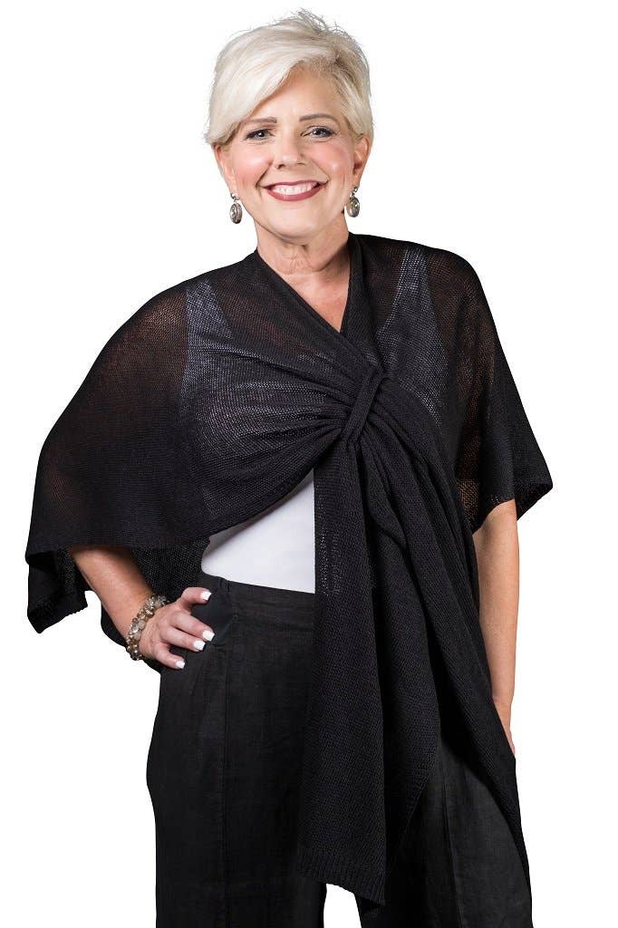 Aliya Cotton Wrap (W108): Bisque