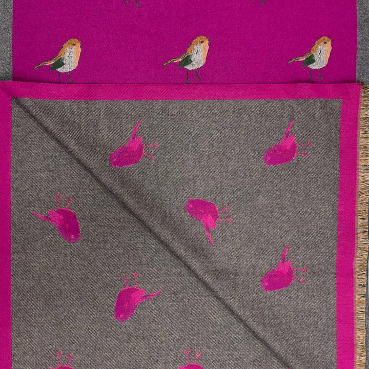 Robin Scarf Cashmere Navy