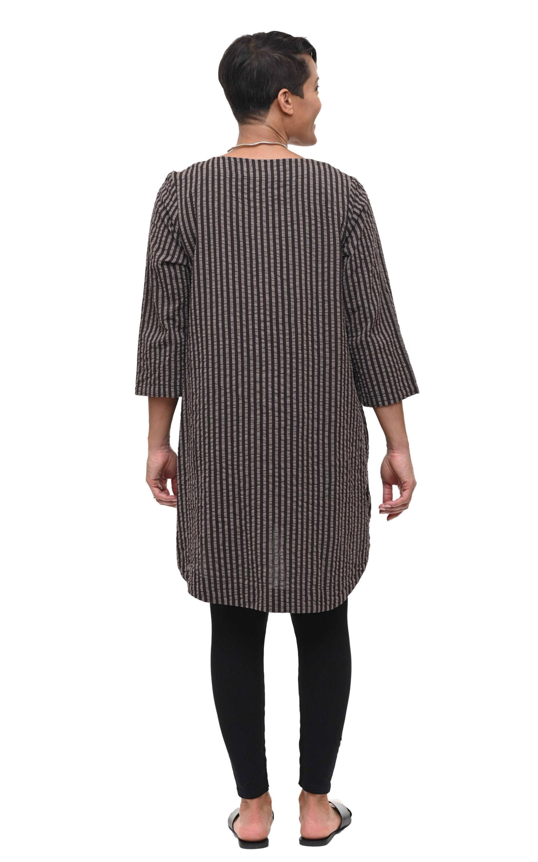 CV326 Paloma Tunic Stripe*: L