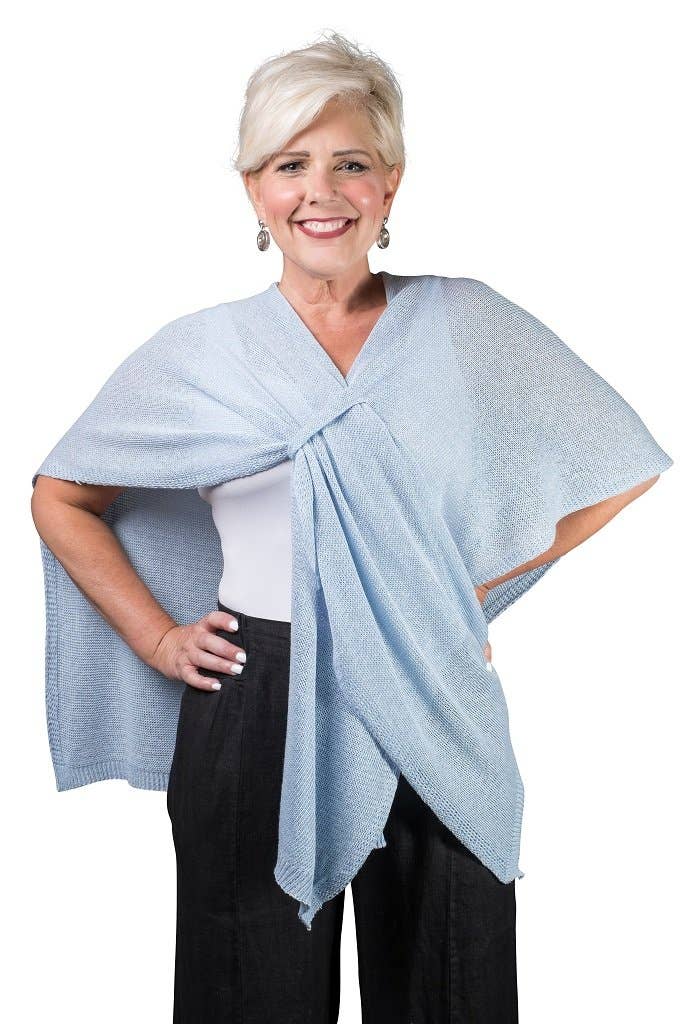 Aliya Cotton Wrap (W108): Bisque