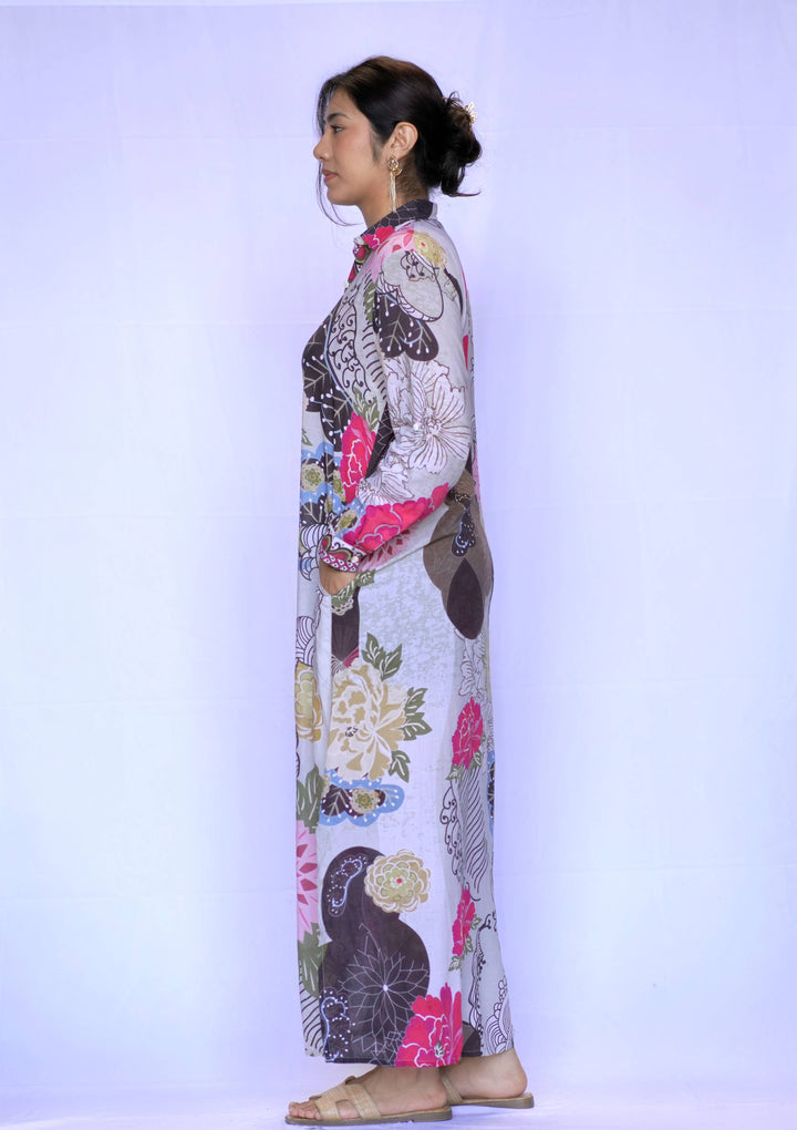 Seraphina Shirt Dress Beige Brown:/ M