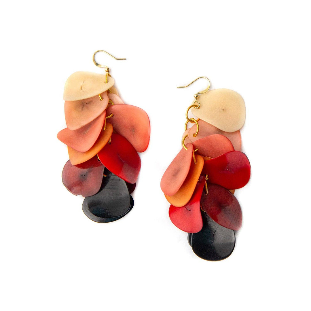 Bailey Earrings: Mocha Combo