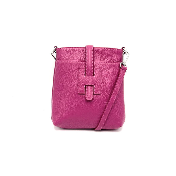 Leather bag, Made in Italy, 112614: Orange