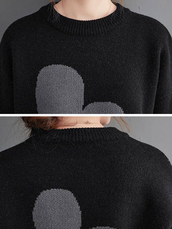 Long Sleeves : BLACK / One_size