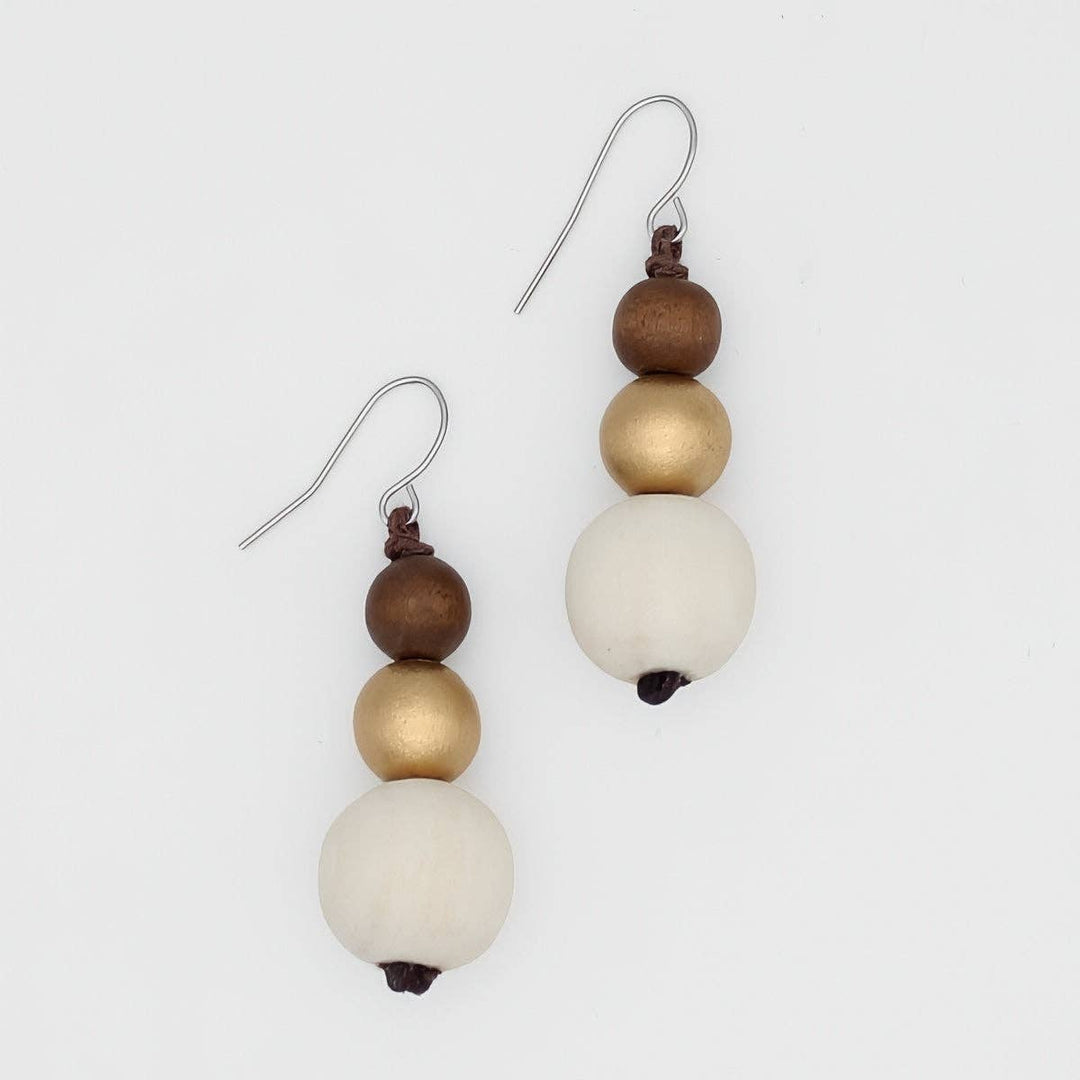 Ivory Drop Lela Earrings