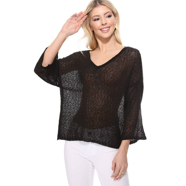 V-Nk Ivory Top/M