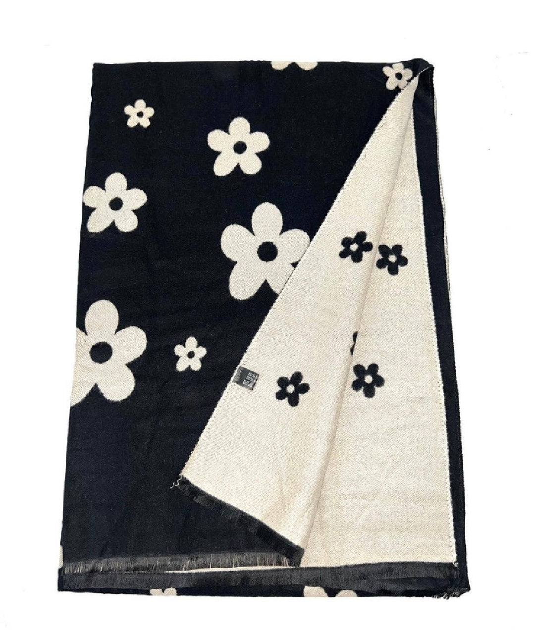 scarf : Black