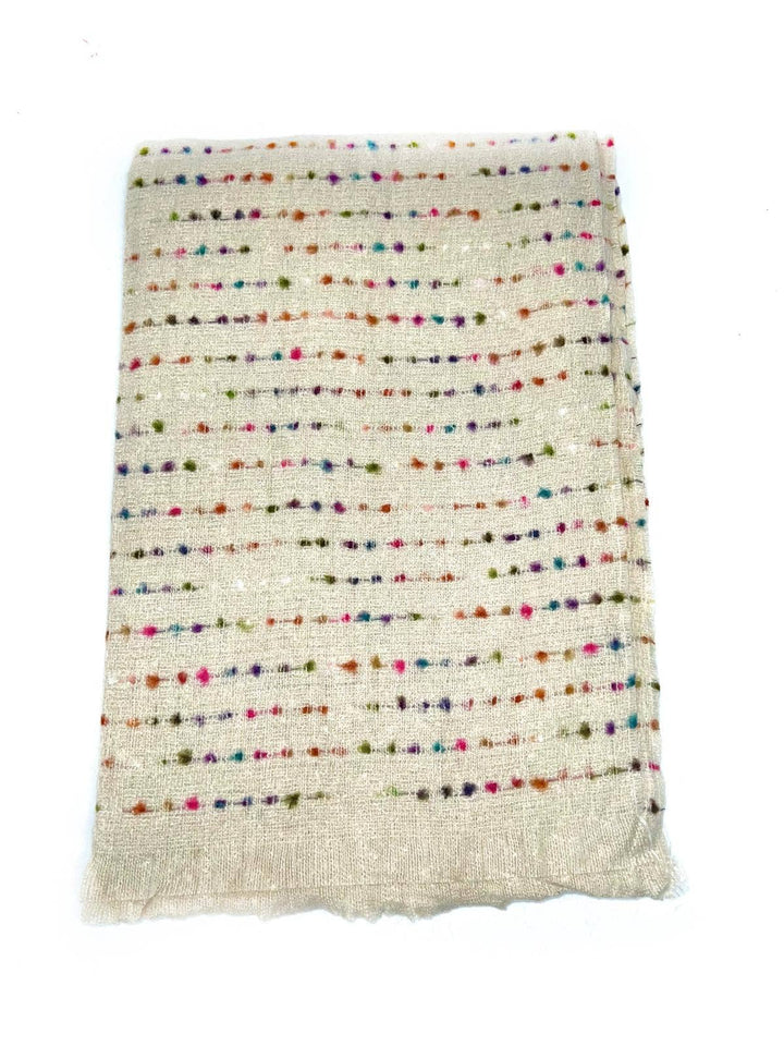 2P-1  scarf: Black