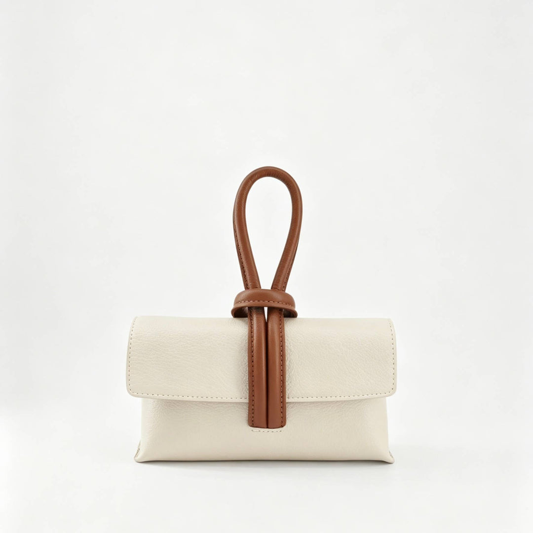 Genuine Togo Leather : Orange