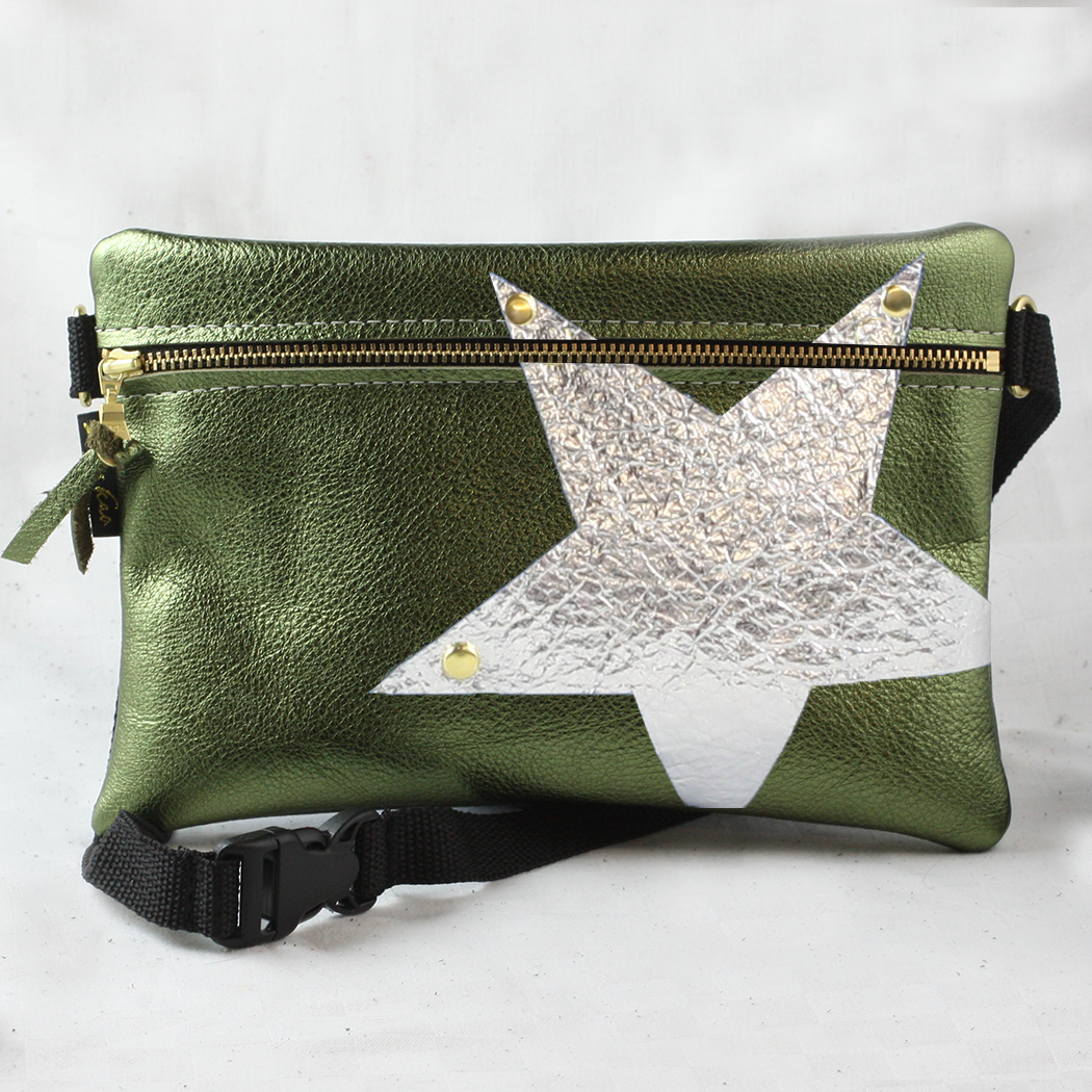 Vail Hipbag w/Star: Pewter