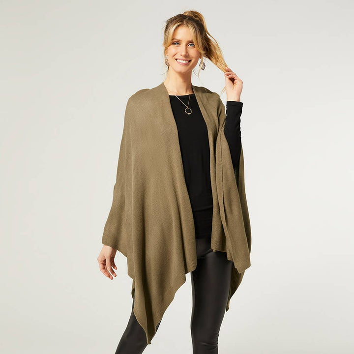 Kiara Lightweight Wrap -Mushroom