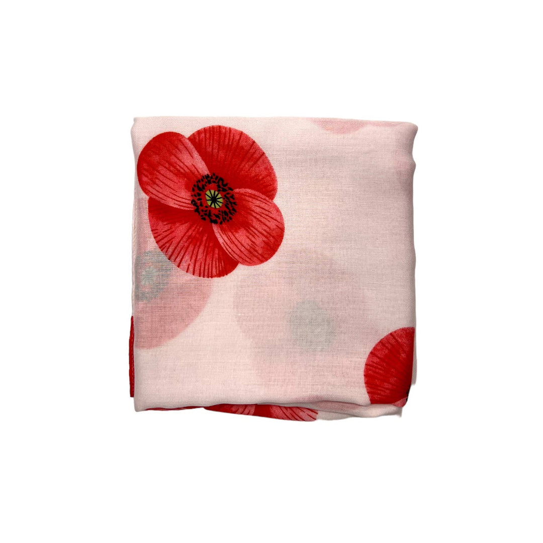 Poppy scarf: Navy
