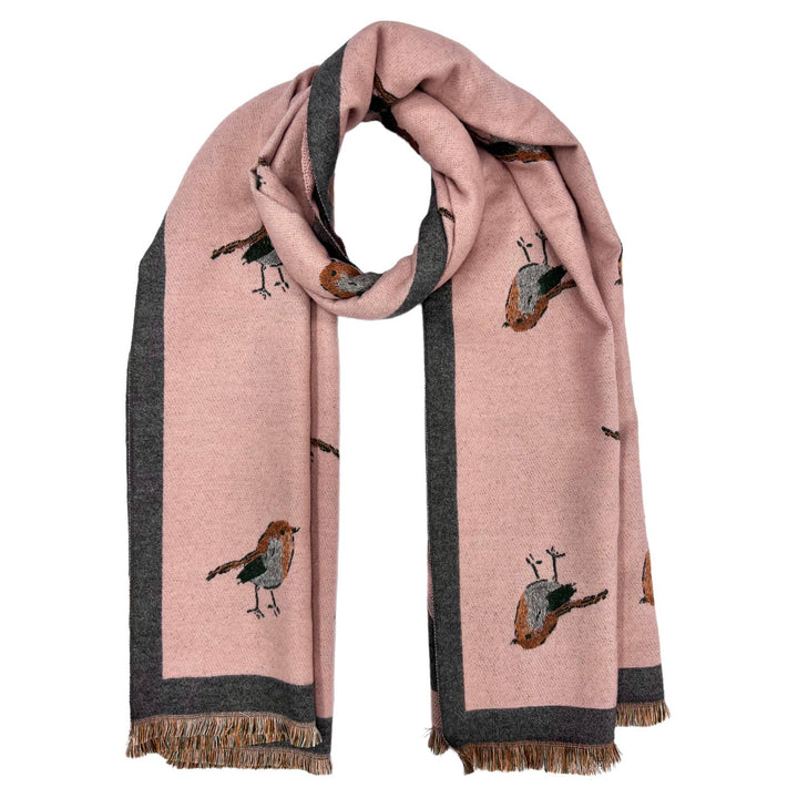 Robin Scarf Cashmere Navy