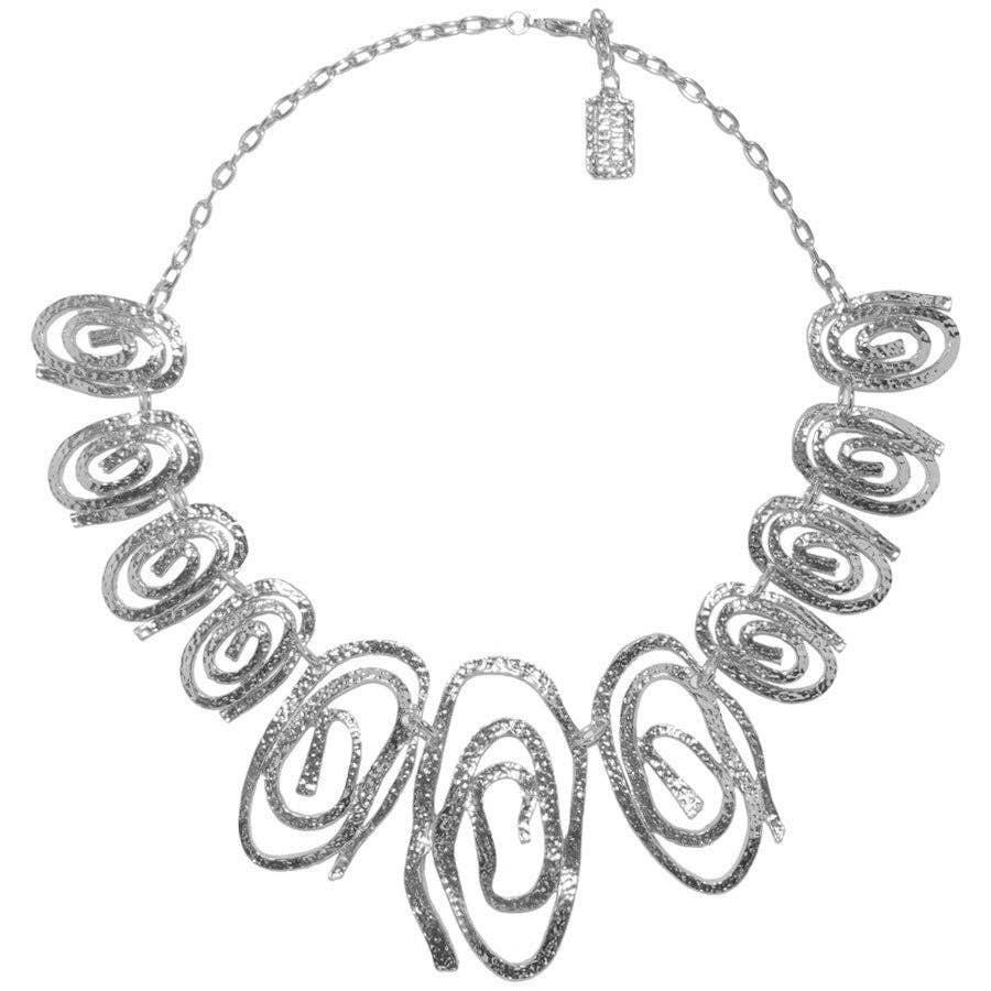 Multi Spirals Necklace  GOLD