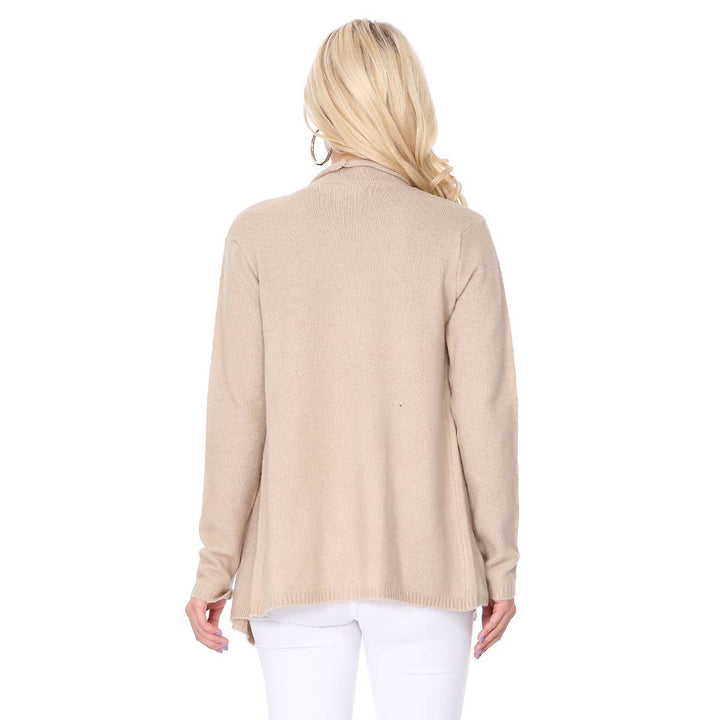 Sweater Cardigan MK8218: MUSHROOM / S