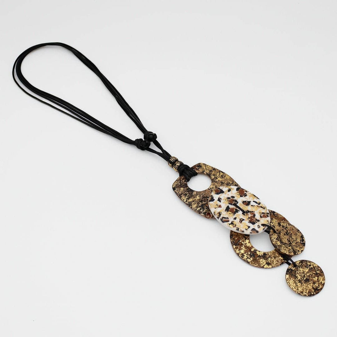 Gold Apoline Pendant
