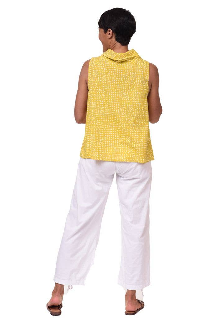 CV63 Leilani Top Goldfish Dots: M