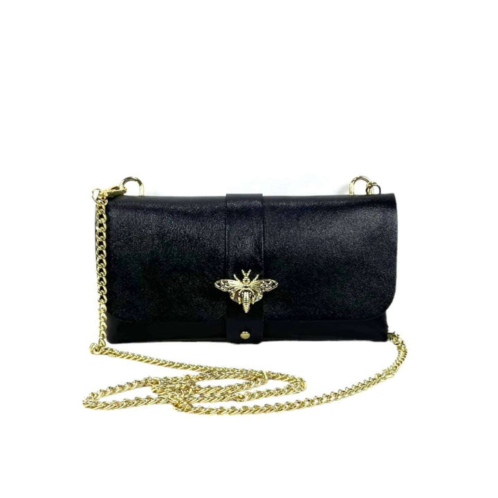 Italian Leather Bag: Red